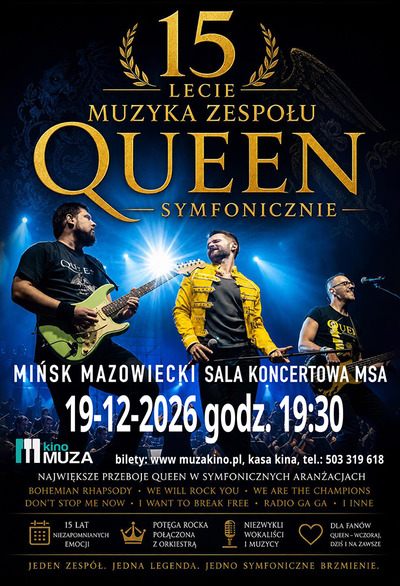 Plakat wydarzenia:  Queen Symfonicznie - Koncert 