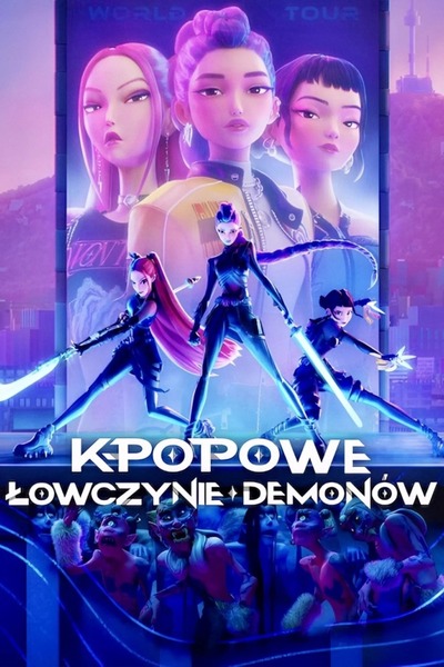 Plakat wydarzenia:  K-popowe łowczynie demonów, 2D, Napisy 