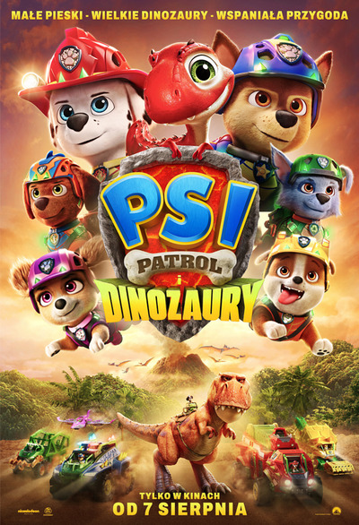 Plakat wydarzenia:  Psi Patrol i dinozaury, 2D, Dubbing 
