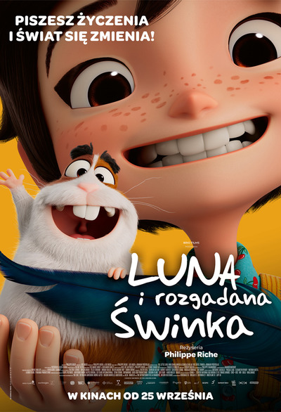 Plakat wydarzenia:  Luna i rozgadana świnka, 2D, Dubbing 